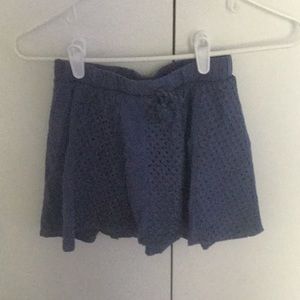 Navy skirt